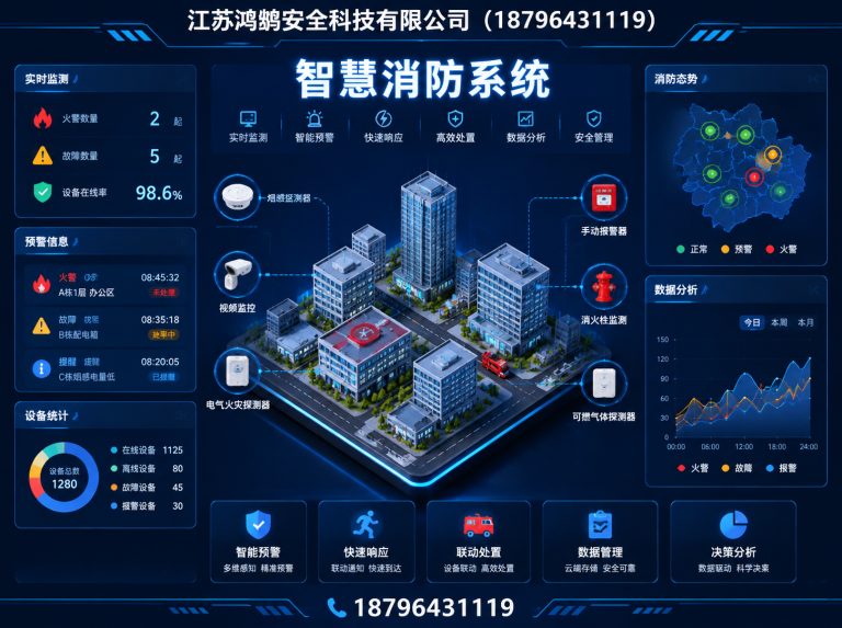 巴中消防通信指挥展示图